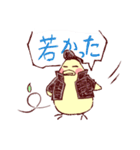 大阪のインコくん（個別スタンプ：15）