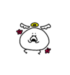 大福天使ちゃんと大福悪魔ちゃん（個別スタンプ：4）