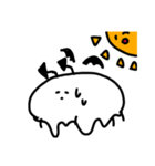大福天使ちゃんと大福悪魔ちゃん（個別スタンプ：8）