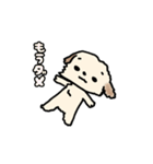 ふわふわかわいい子犬の日常スタンプ♪（個別スタンプ：12）