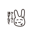 画伯のやさしいうさぎ（個別スタンプ：3）