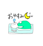 変なくまくん。（個別スタンプ：6）