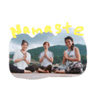 愉快なヨギーニたち1（個別スタンプ：4）
