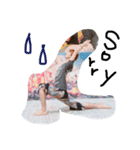 愉快なヨギーニたち1（個別スタンプ：31）
