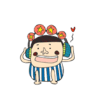 ウサギのしらたまのすけと仲間たち（個別スタンプ：1）