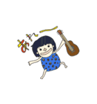ウサギのしらたまのすけと仲間たち（個別スタンプ：17）