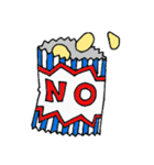 お菓子スタンプ（個別スタンプ：2）