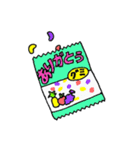 お菓子スタンプ（個別スタンプ：10）