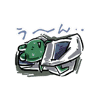 変わるカエルスタンプ（個別スタンプ：23）