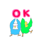 ゆるめなインコ さん（個別スタンプ：12）