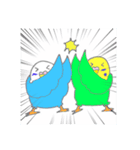 ゆるめなインコ さん（個別スタンプ：18）