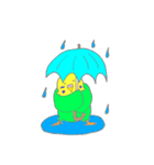ゆるめなインコ さん（個別スタンプ：35）