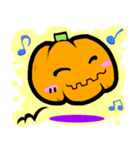 ハロウィンかぼちゃおばけ（個別スタンプ：2）