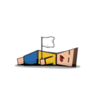 シンプルボーイ（個別スタンプ：1）