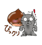 くだものねこさん（個別スタンプ：4）