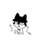 猫耳ハットのジロウくん(日常会話)（個別スタンプ：16）