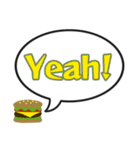 I love hamburger！（個別スタンプ：20）