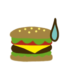 I love hamburger！（個別スタンプ：37）