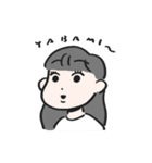 女の子とトリさん（個別スタンプ：26）