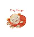 ねこちゃんの水彩画スタンプ2（個別スタンプ：6）