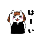お姉さんねこ（個別スタンプ：3）