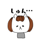 お姉さんねこ（個別スタンプ：19）