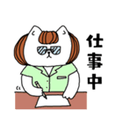 お姉さんねこ（個別スタンプ：28）