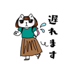 お姉さんねこ（個別スタンプ：30）