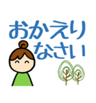 りこねえさんの日常会話 大きな文字ver.（個別スタンプ：31）