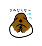 富山弁をしゃべる雷鳥さん2（個別スタンプ：1）