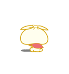 風呂敷うさぎすたんぷ（個別スタンプ：35）