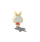 風呂敷うさぎすたんぷ（個別スタンプ：36）