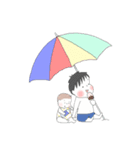 兄弟スタンプ/夏ver.（個別スタンプ：3）