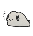 溶け犬（個別スタンプ：1）
