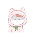 もふもふあるぱか子（個別スタンプ：1）
