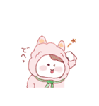 もふもふあるぱか子（個別スタンプ：3）