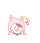 もふもふあるぱか子（個別スタンプ：5）