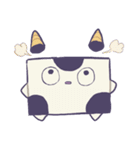 牛乳のみマンスタンプ（個別スタンプ：3）