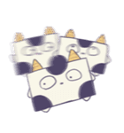 牛乳のみマンスタンプ（個別スタンプ：9）