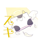 牛乳のみマンスタンプ（個別スタンプ：11）