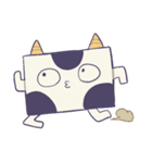 牛乳のみマンスタンプ（個別スタンプ：17）