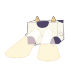 牛乳のみマンスタンプ（個別スタンプ：30）