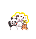 ゆかいな動物たちの毎日スタンプ（個別スタンプ：8）