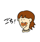 がんばって作りました①（個別スタンプ：16）