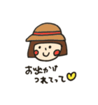 実用★おかっぱマタニティスタンプ（個別スタンプ：10）