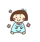 実用★おかっぱマタニティスタンプ（個別スタンプ：32）