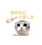 ねこの「ゆにちゃん」（個別スタンプ：9）