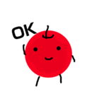 りんごの日常と行事 誕生日 クリスマス（個別スタンプ：6）