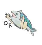 活きが良い魚（個別スタンプ：3）