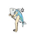 活きが良い魚（個別スタンプ：37）